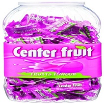 CENTER FRUIT GUM  STRAWERRY, 150 U
